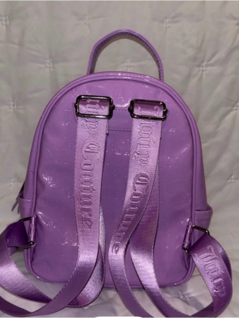 Juicy Couture LavenderBackpack with Coin Pouch *NWT